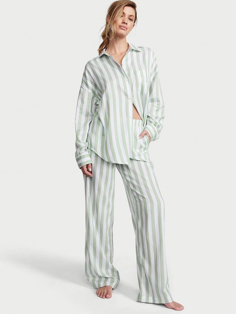 Modal-Cotton Long Pajama Set Product Image