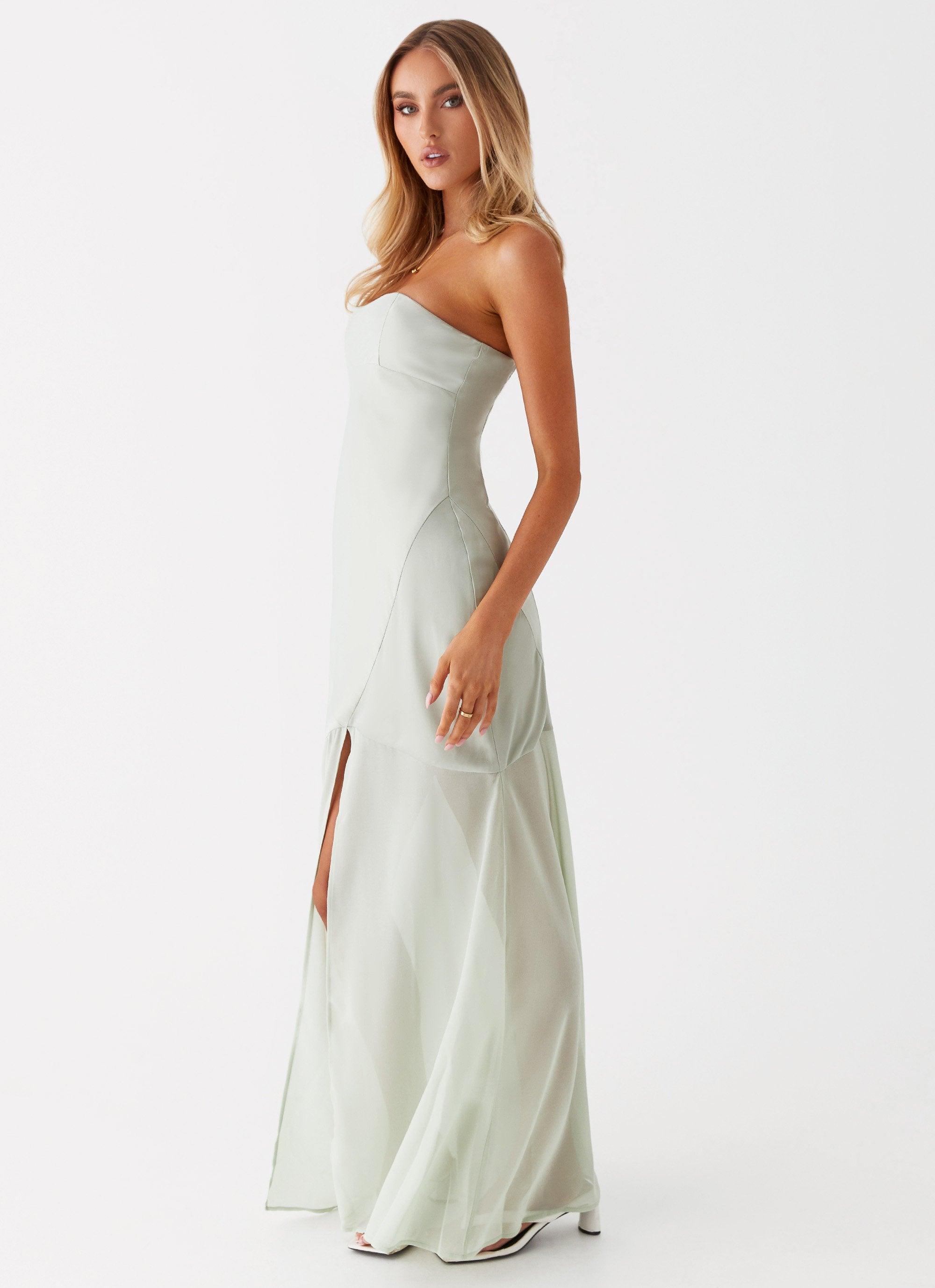 Brea Maxi Dress - Sage Product Image