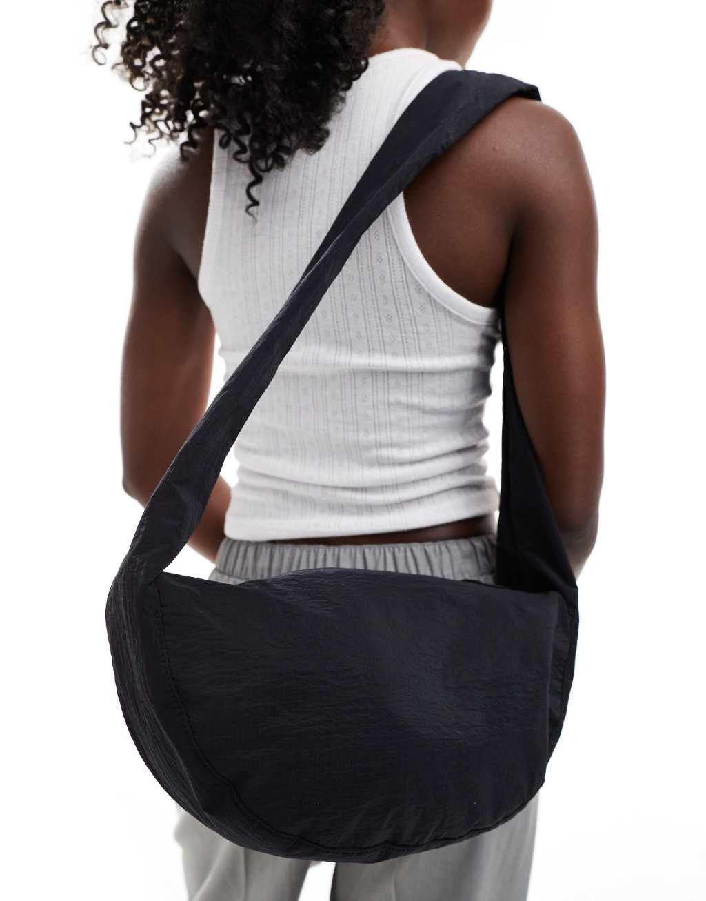 Weekday Samira cross-body bag in black Product Image