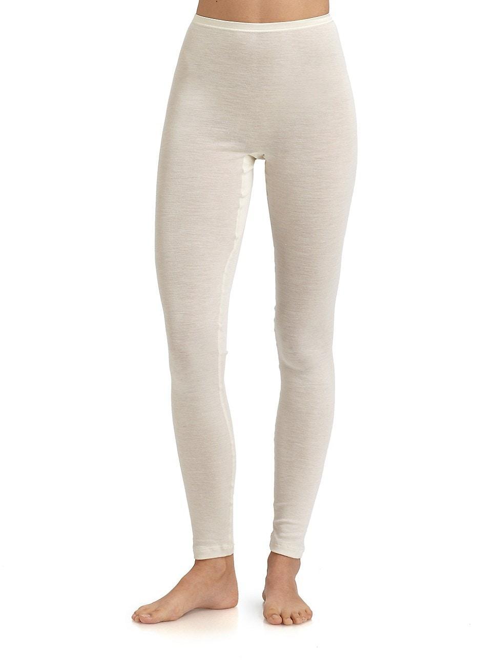 Wool & Silk Blend Leggings Product Image