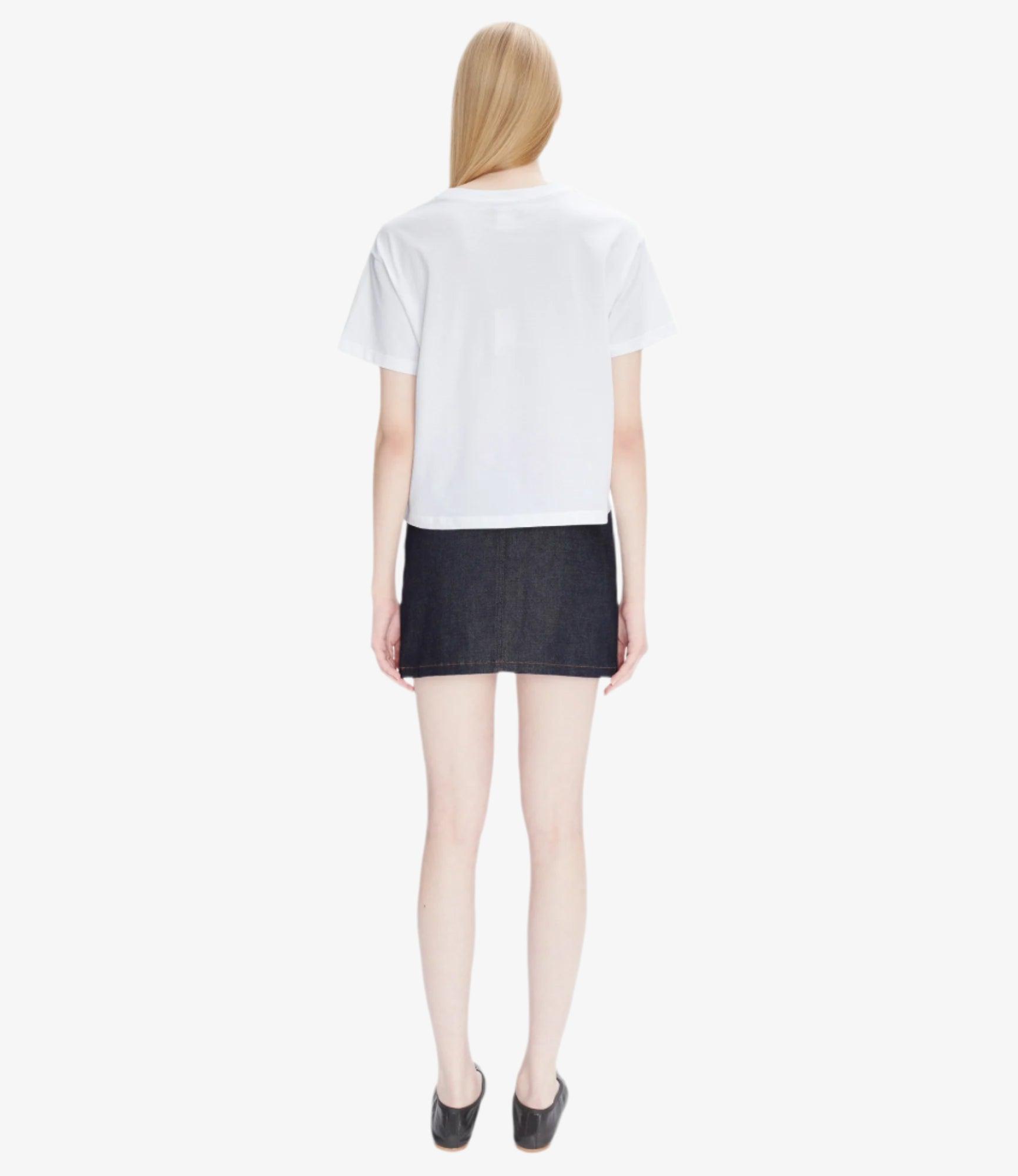 Boxy Micro Logo T-shirt Female Product Image