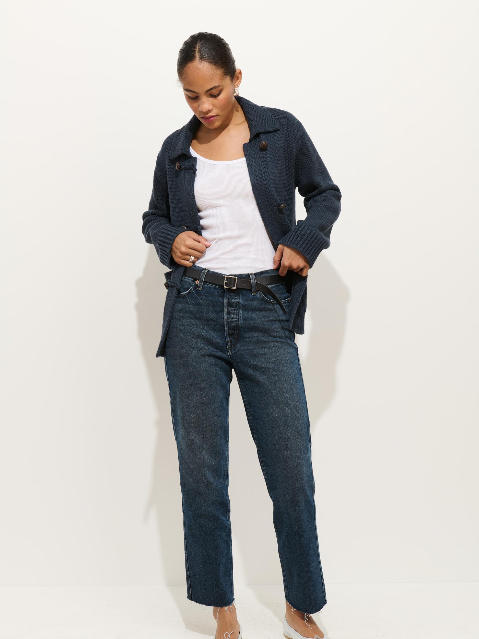 Agnes Sweater Jacket In Cotton Product Image