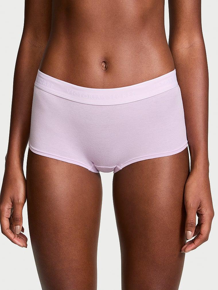 Logo Cotton Boyshort Panty Product Image