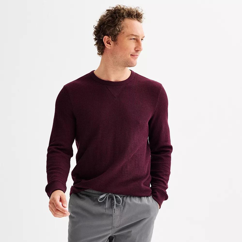 Men's Sonoma Goods For Life® The Essential Waffle Thermal Tee,  Product Image