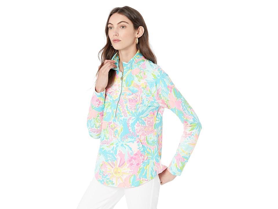 Lilly Pulitzer UPF 50 Skipper Popover Sunshine State of Mind) Women's Clothing Product Image