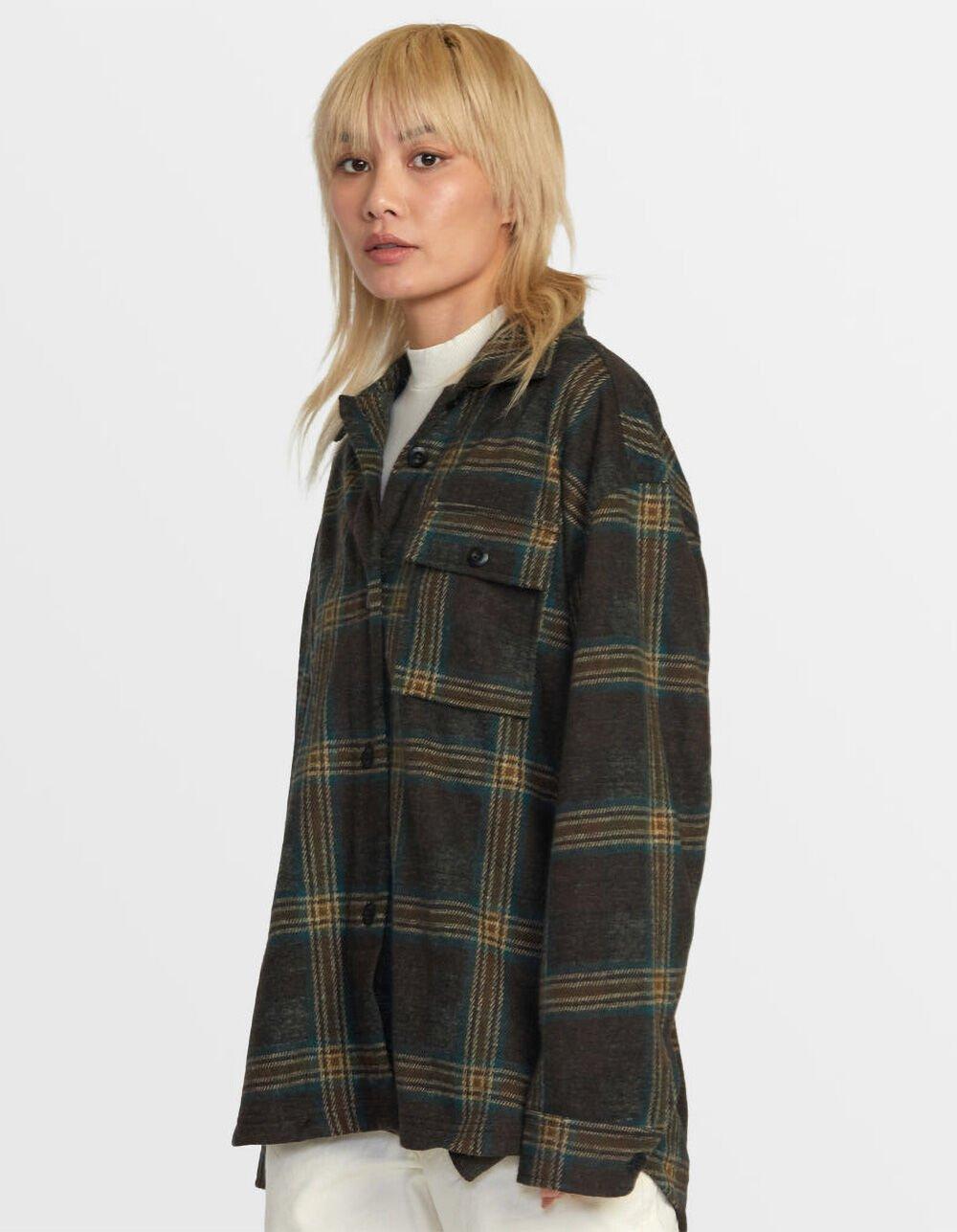 RVCA Polar Birdie Womens Shacket - MULTI Product Image