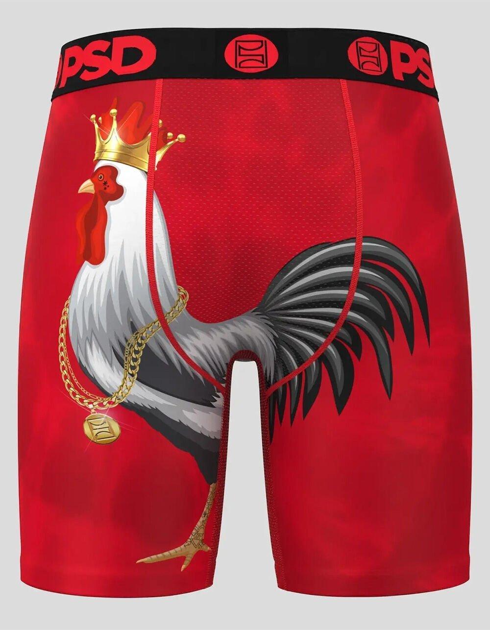 PSD Red Cocky Mens Boxer Briefs Product Image