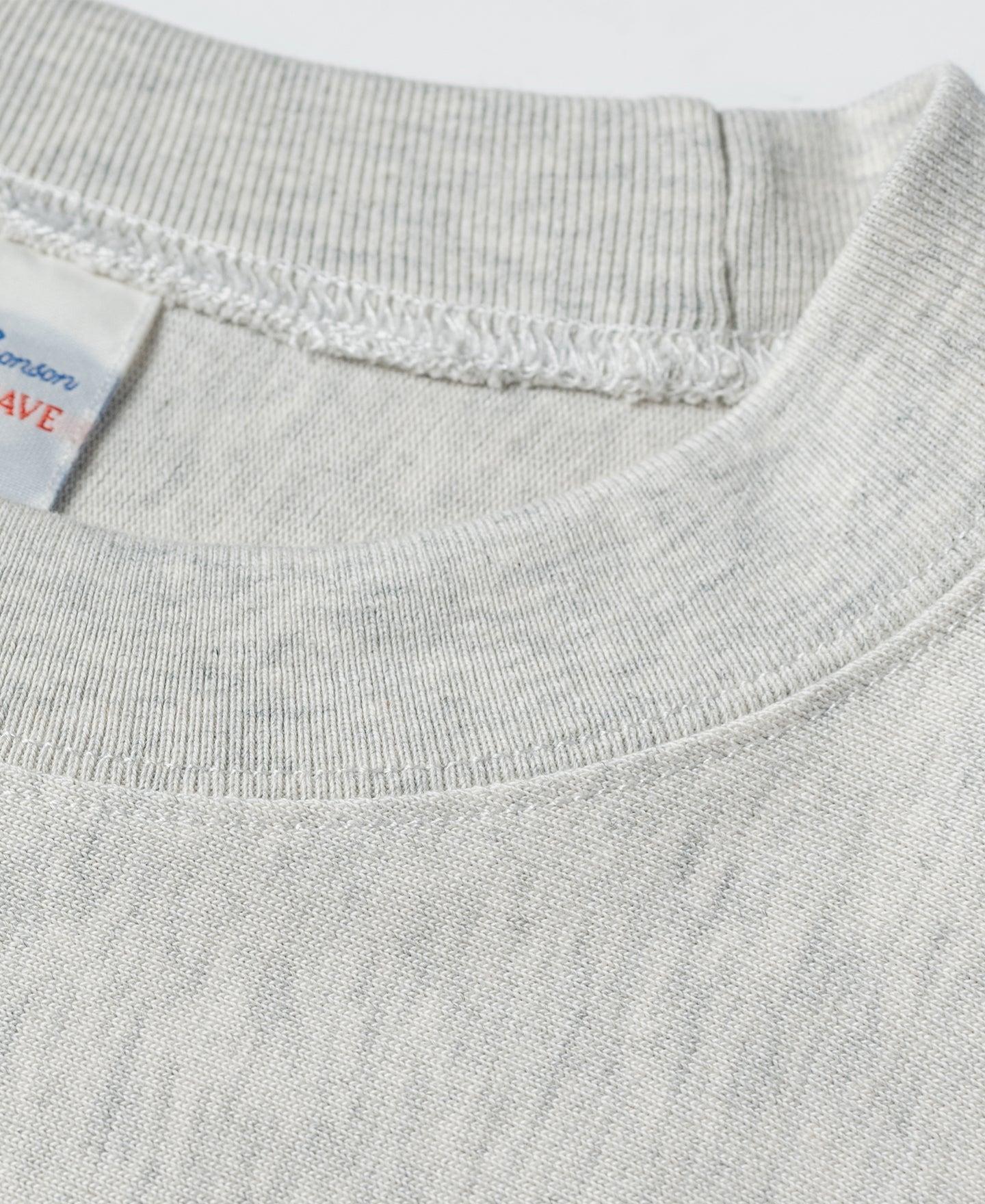 10.6 oz Reverse Weave T-Shirt - Gray Product Image