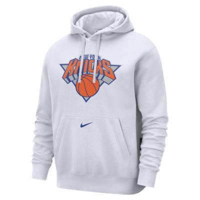 New York Knicks Club City Edition Nike Men's NBA Fleece Pullover Hoodie Product Image