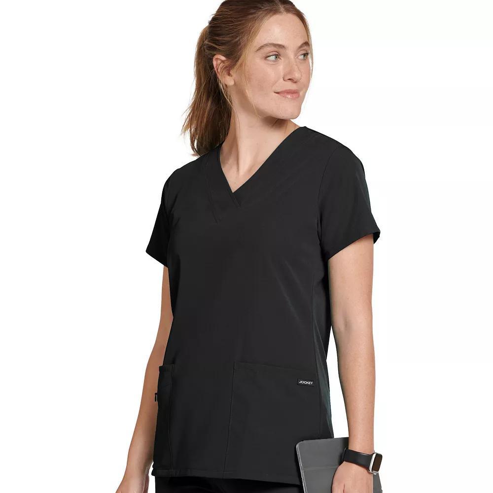 Women's Jockey® Scrubs V-Neck Crossover Top 2206,  Product Image