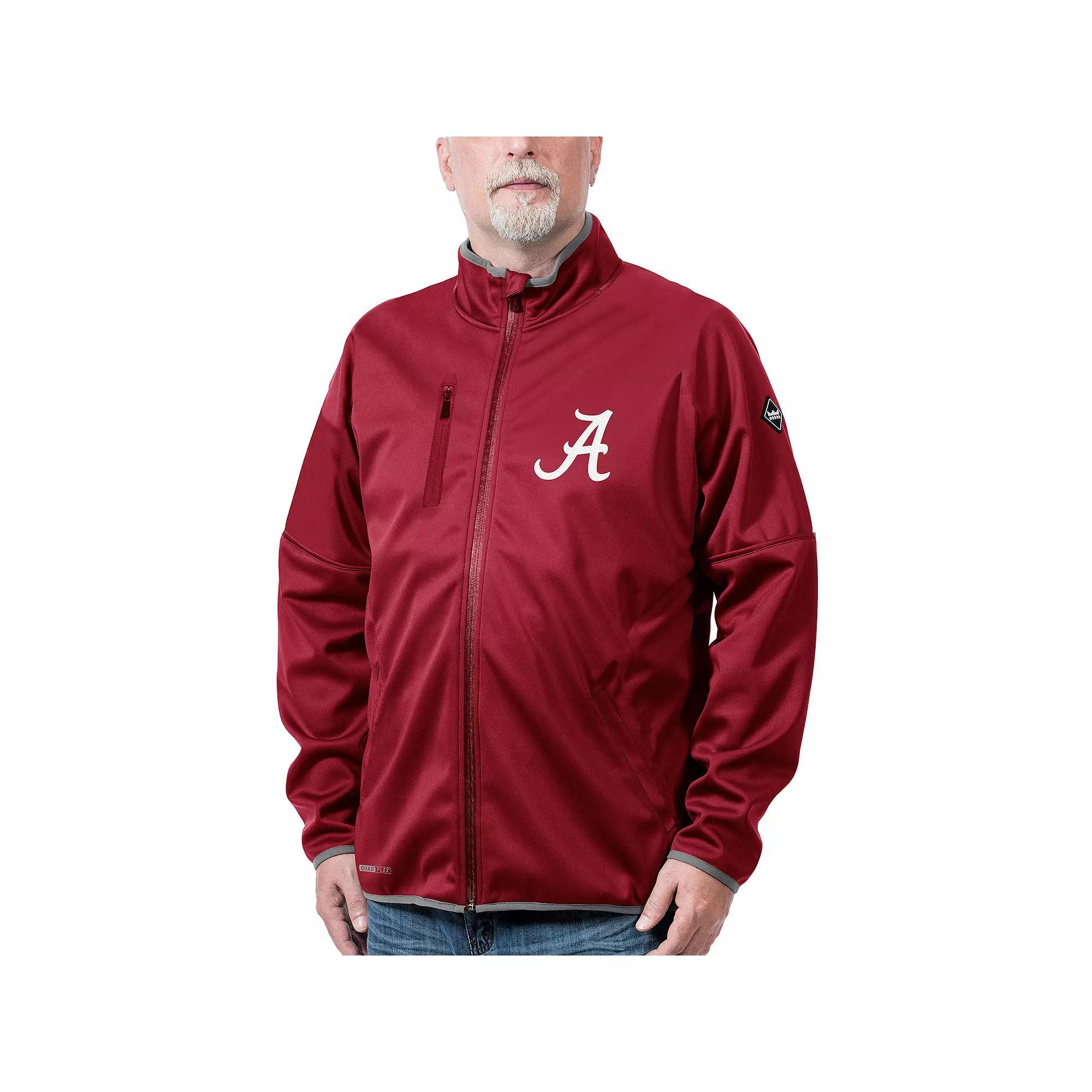Men's Alabama Crimson Tide Softshell Jacket, Size: XL, Red Product Image