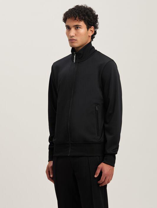 BACK CURVED LOGO TRACK JACKET BLACK - OF Product Image