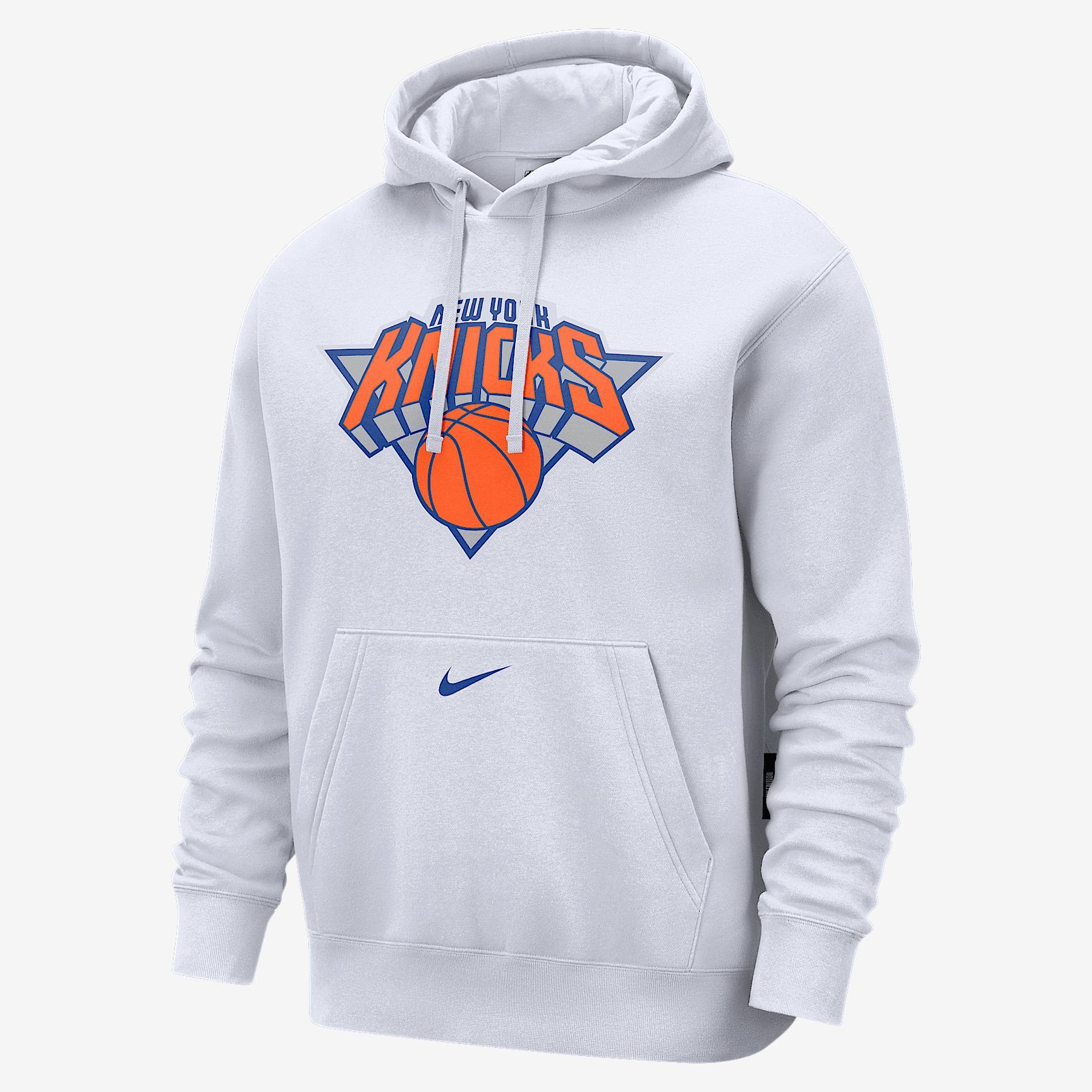 New York Knicks Club City Edition Men's Nike NBA Fleece Pullover Hoodie Product Image