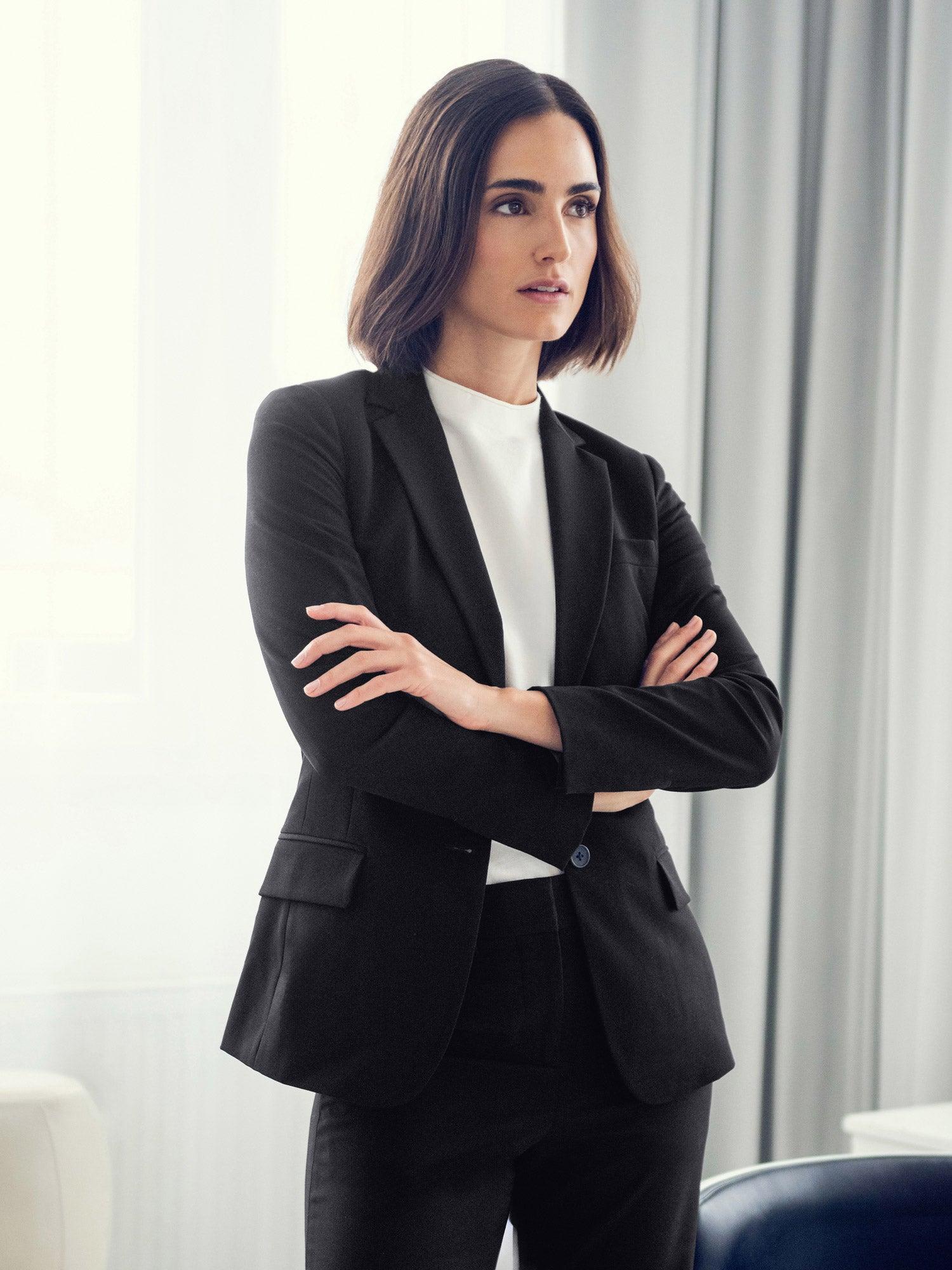 Women's Velocity Tailored Blazer - Dark Charcoal Heather (MPS) Product Image