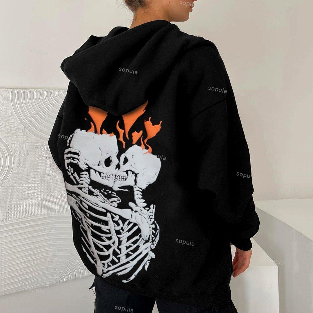 Sopula Til Death Do Us Part Graphic Hoodie Product Image