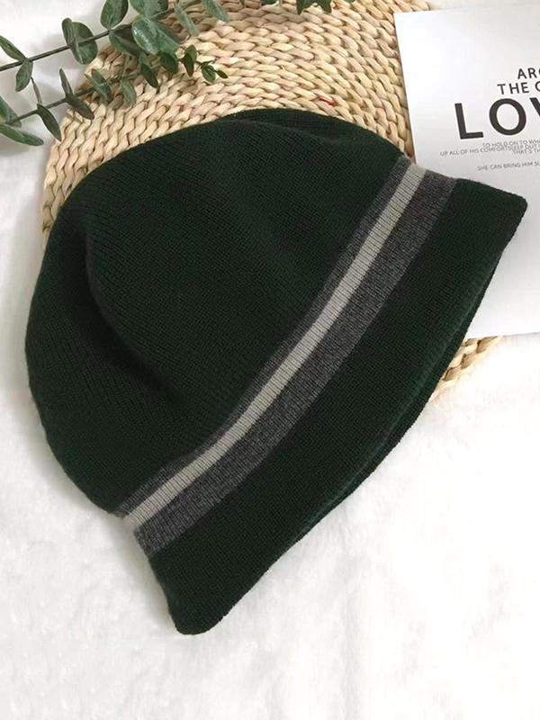 Striped Knitted Hats Product Image