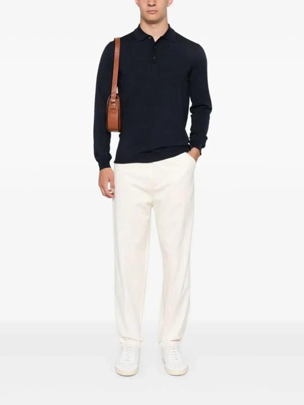 Straight Trousers In Beige Product Image