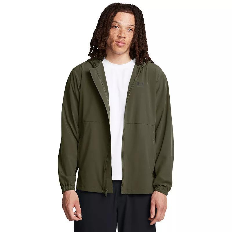 Mens Under Armour Vibe Woven Hooded Windbreaker Jacket Product Image