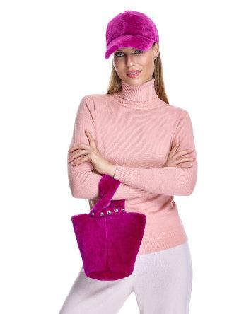 Shearling Baseball Hat Product Image