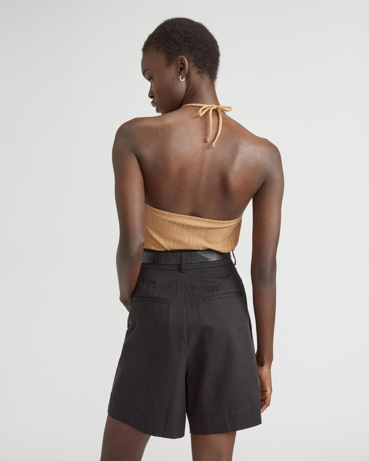 The Rib Soft Knit Halter Top Product Image