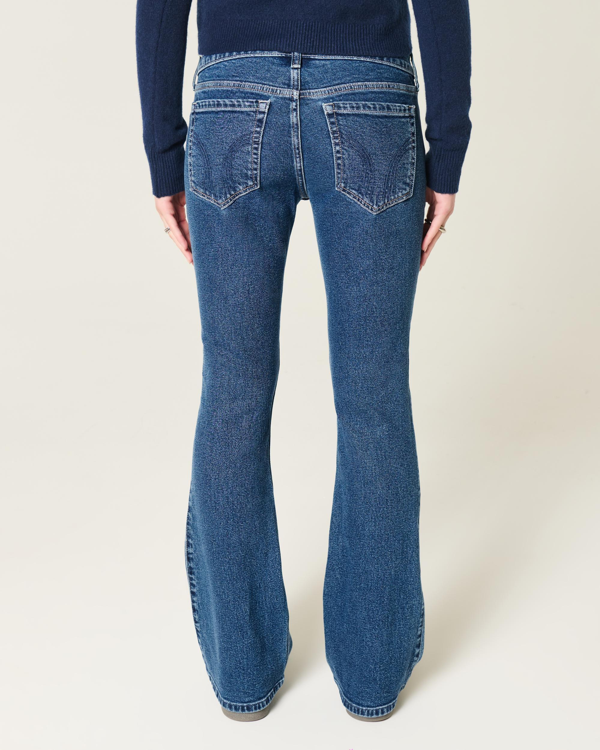 Low-Rise Medium Wash Boot Jeans Product Image
