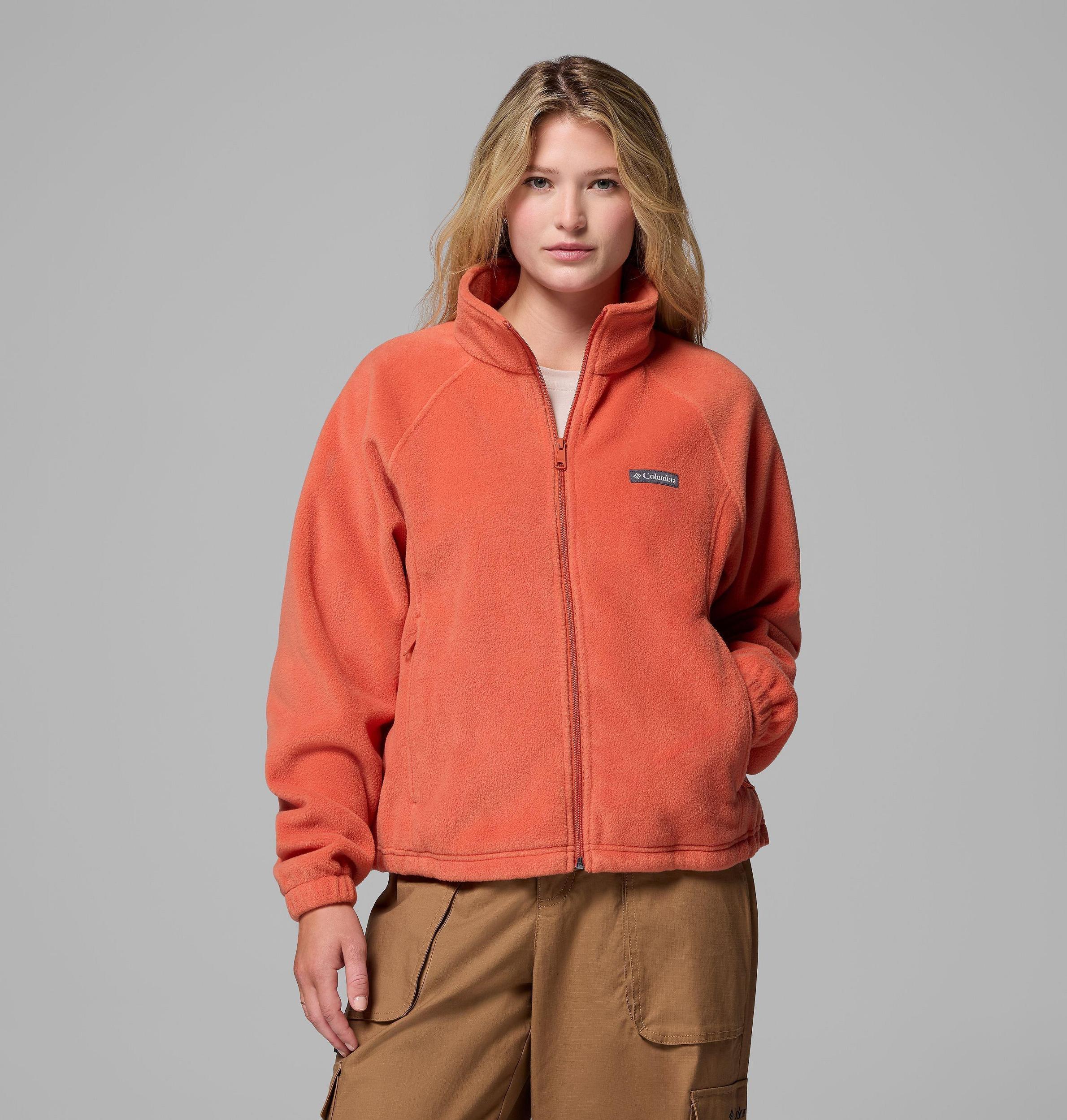 Columbia Womens Benton Springs Relaxed Full Zip Fleece Jacket- Product Image