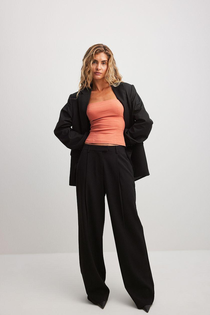 Classic Corset Top Orange Product Image