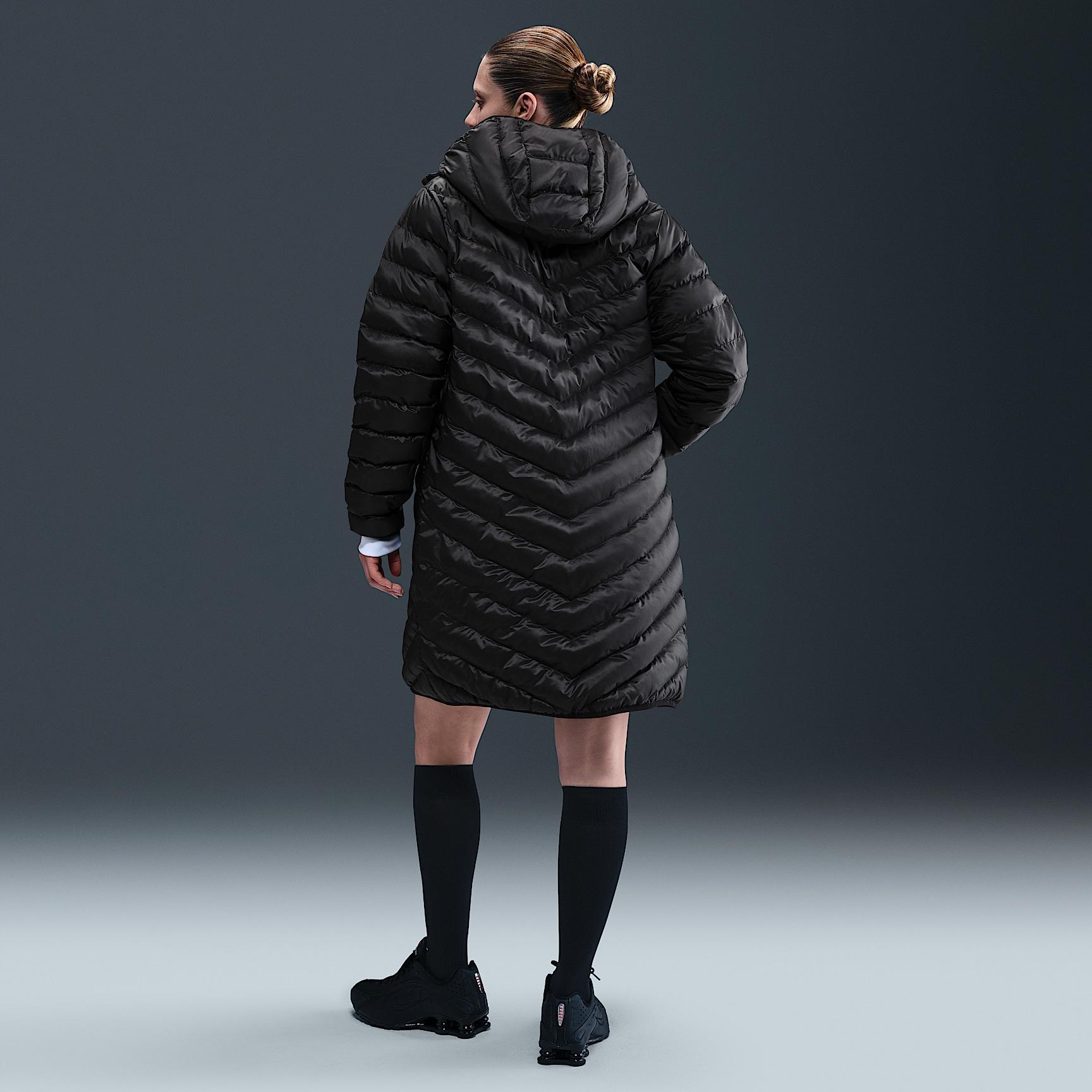 Womens Nike Sportswear Windpuffer Therma-FIT Hooded Parka | HV2460-010 Product Image