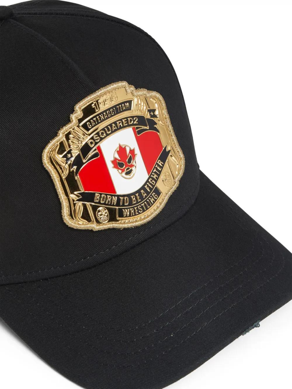 logo-patch baseball cap Product Image