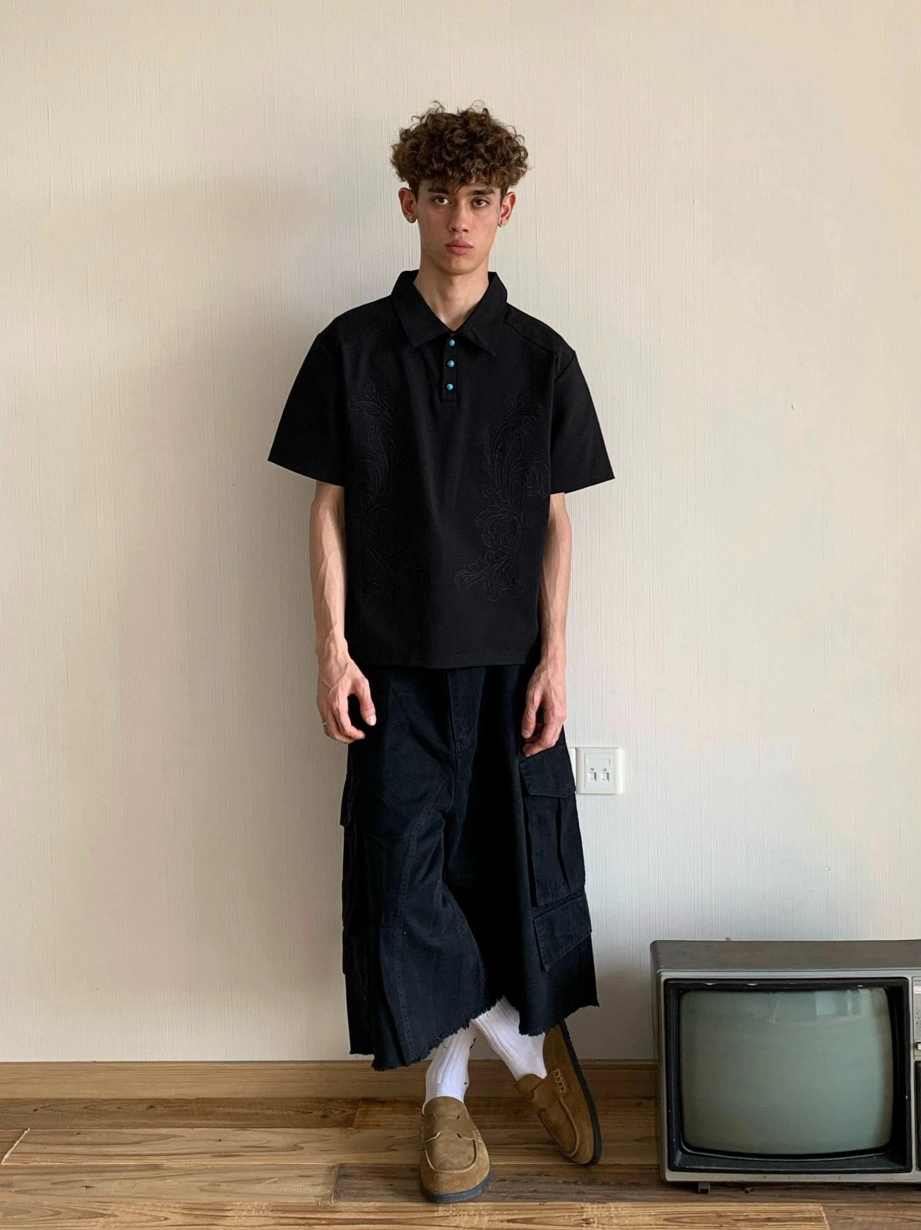 RT No. 18724 EMBROIDERY POLO SHORT SLEEVE Product Image