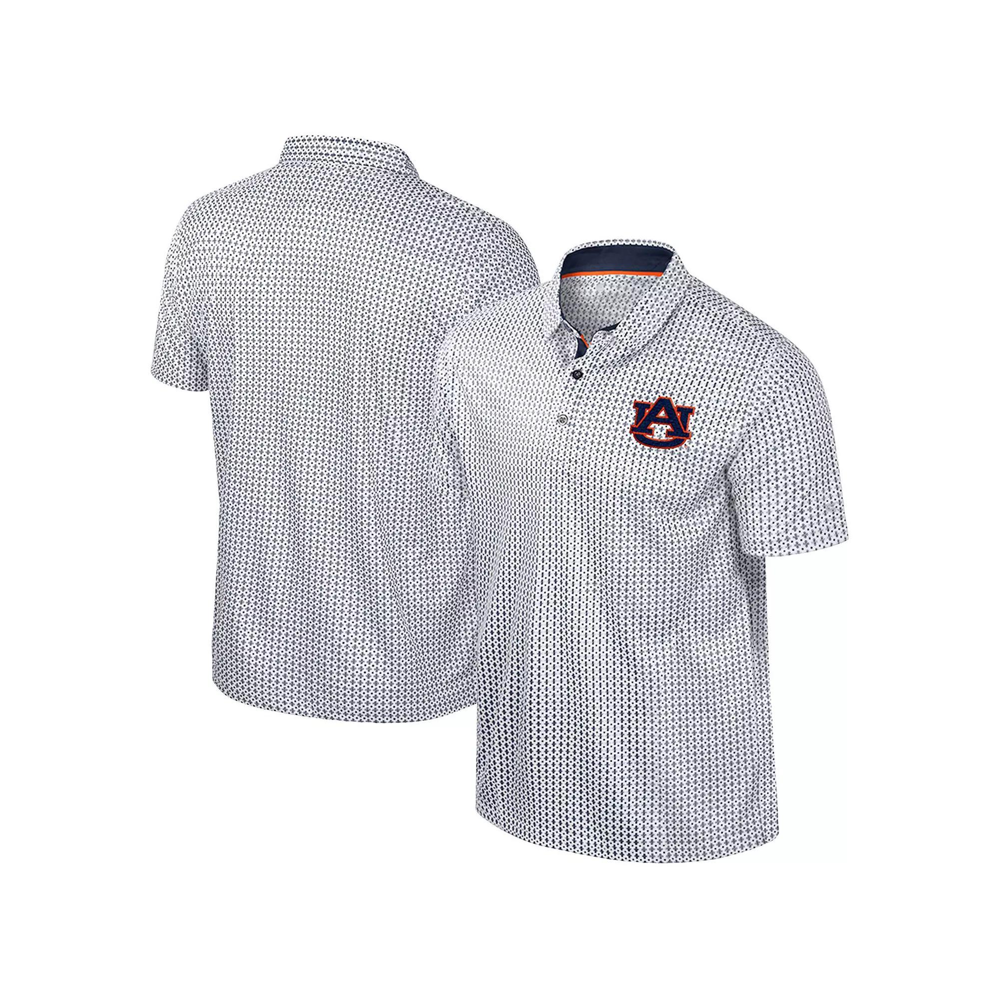 Men's Colosseum Navy Auburn Tigers Big & Tall Marty Rival Polo, Size: 4XLT, Blue Product Image