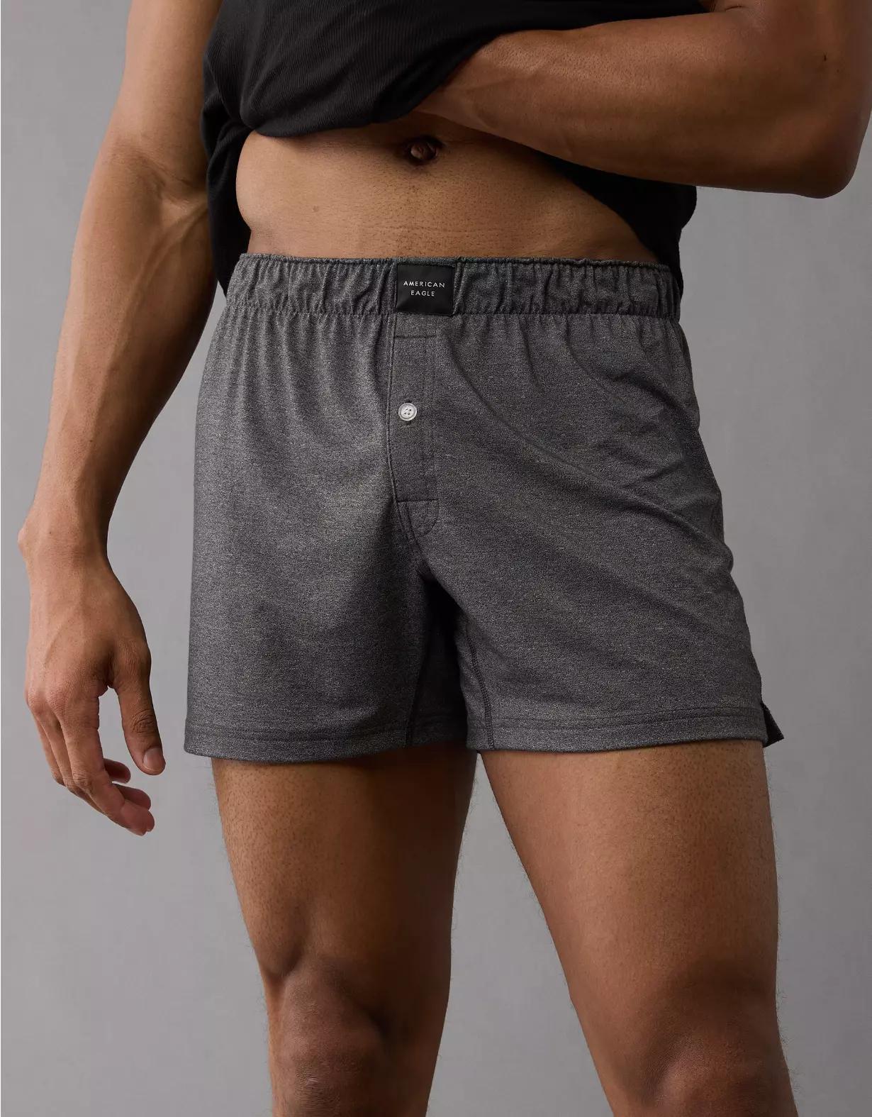 AEO Men's Slim Knit Ultra Soft Boxer Short Product Image