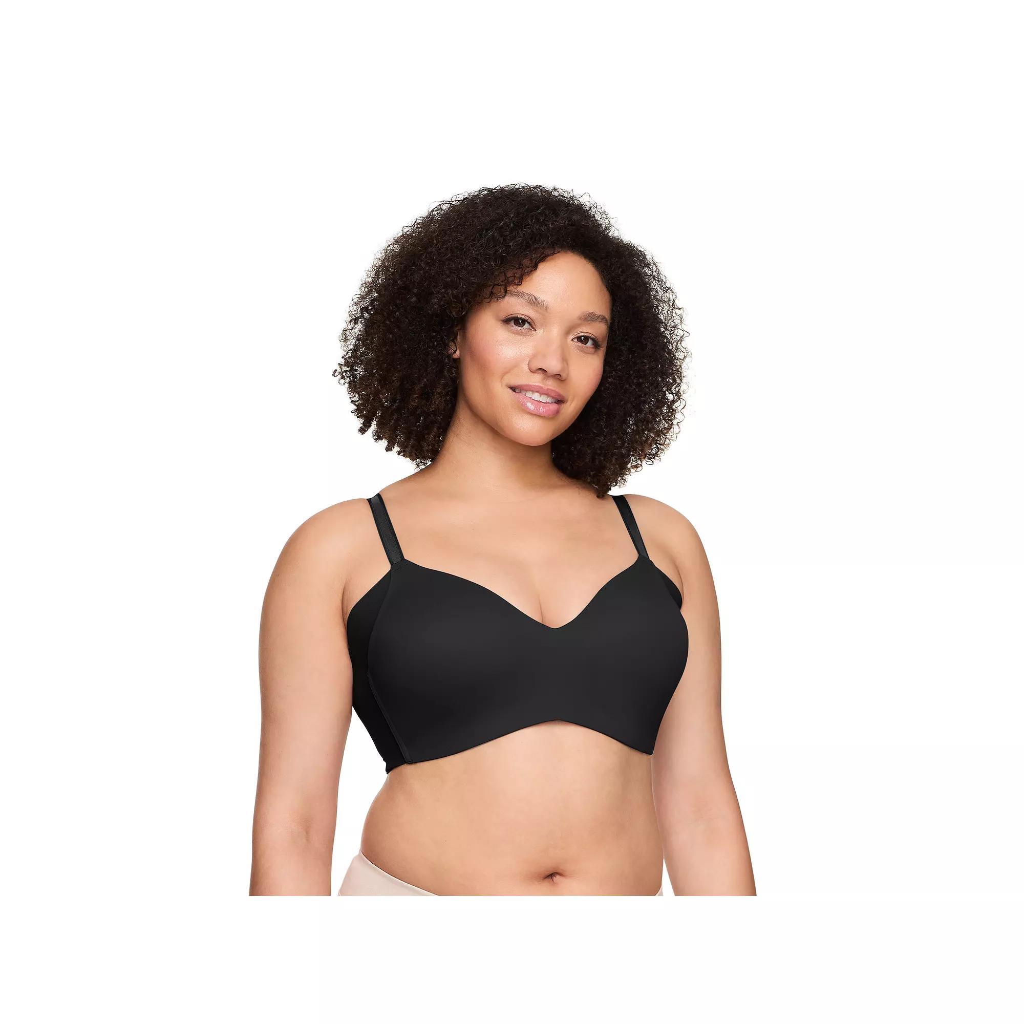 Warners No Side Effects® Underarm-Smoothing Wireless Bra RM3061A, Women's, Size: 36 A, Black Product Image