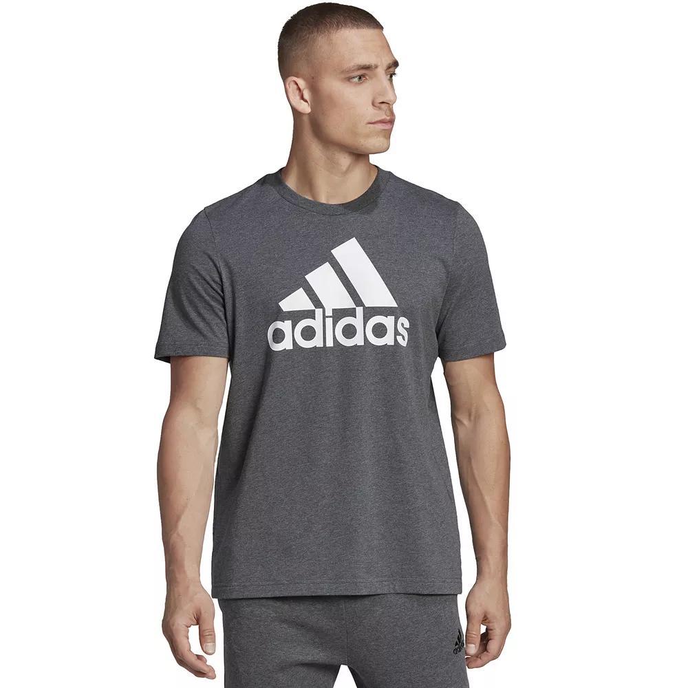 Men's adidas Classic Badge of Sport Tee, Size: XL, White Product Image
