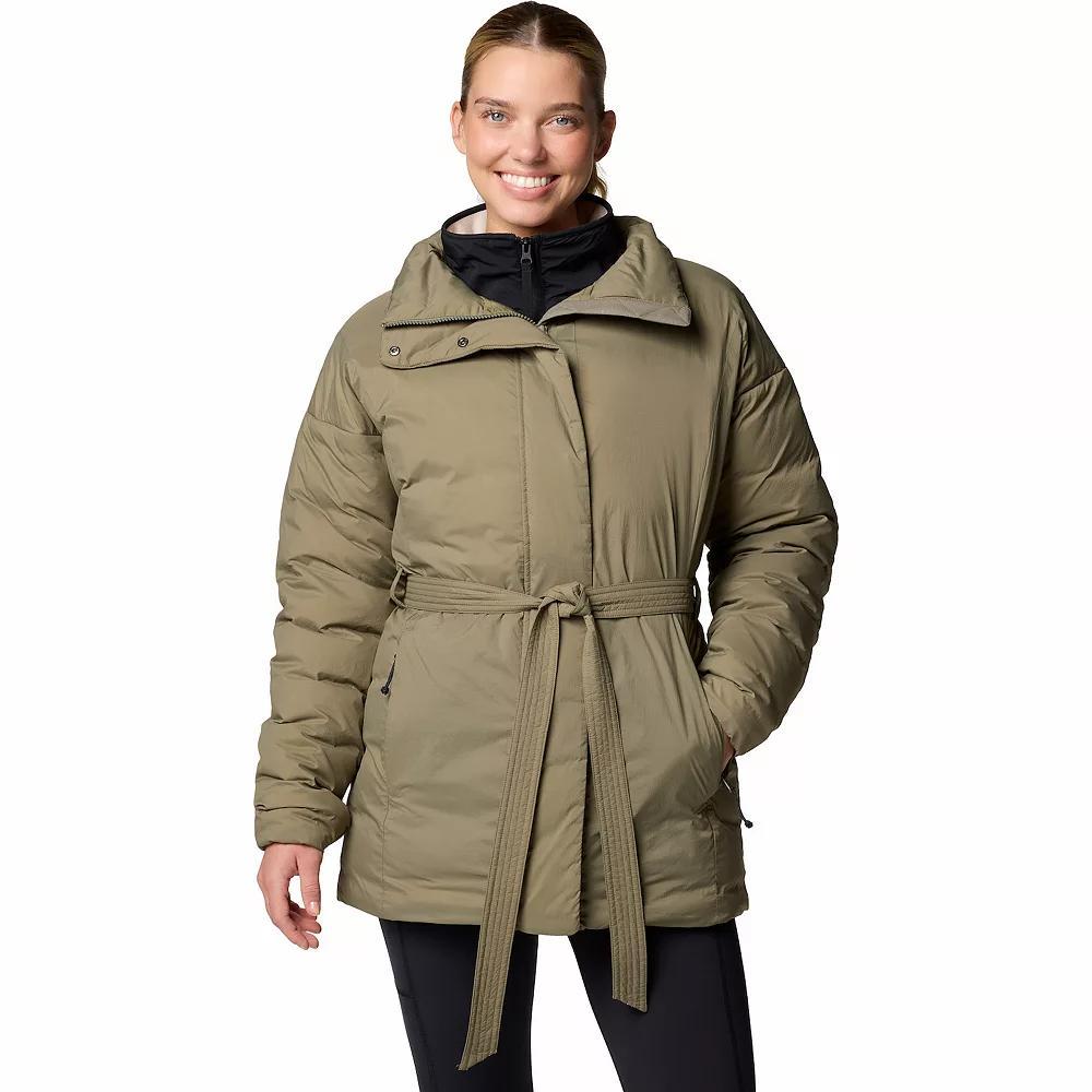 Women's Columbia Ardenwood Novelty Down Parka Jacket, Size: Small, Stone Green Product Image