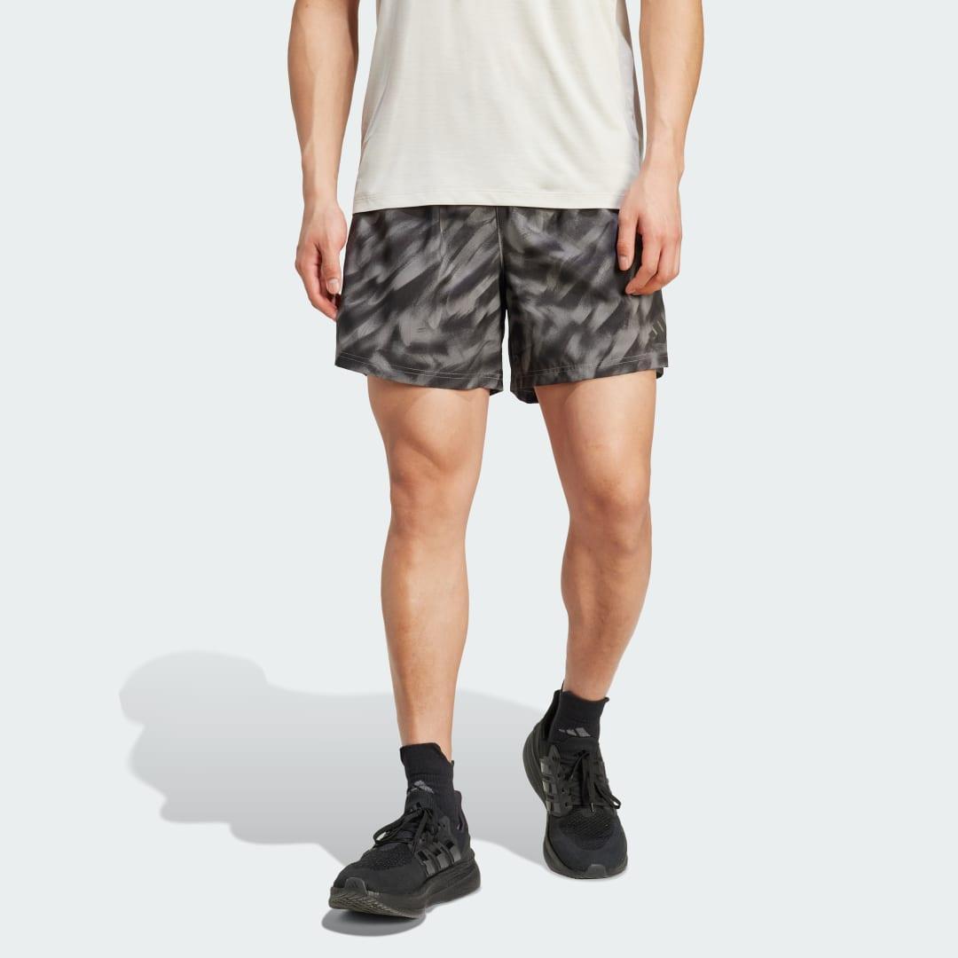 Own The Run Allover Print Shorts Product Image