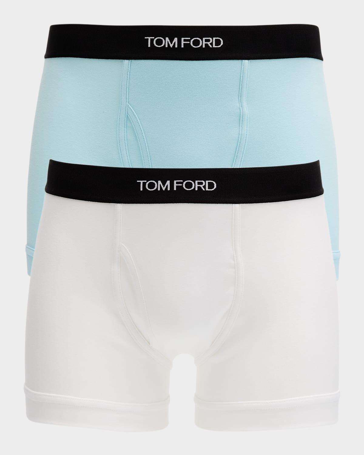 Mens 2-Pack Solid Jersey Boxer Briefs Product Image