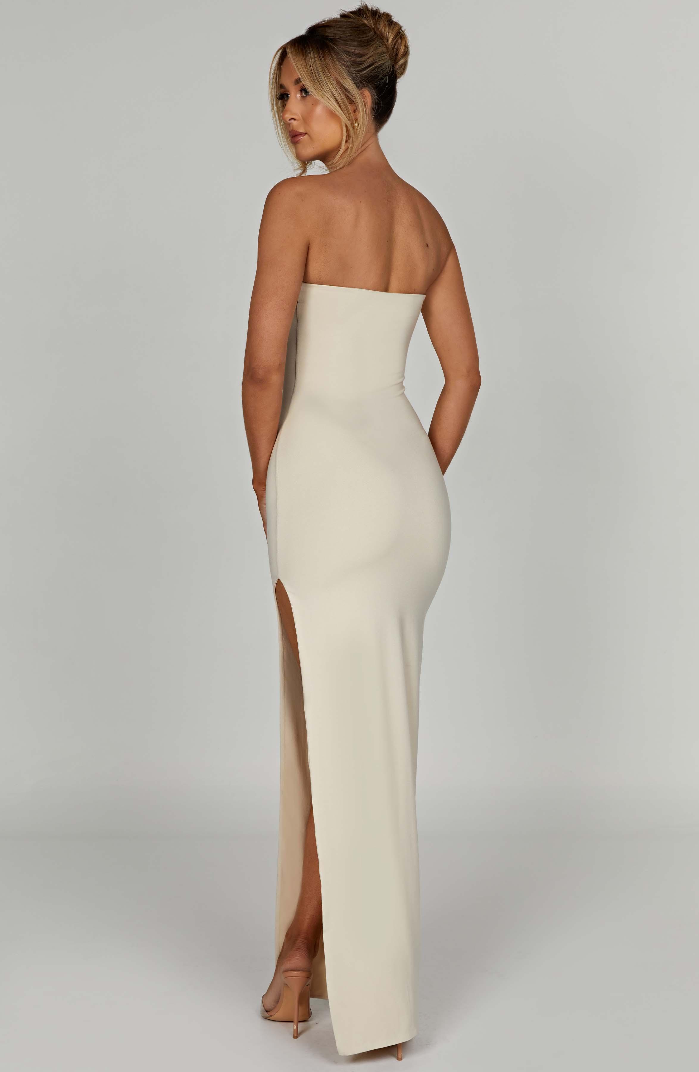 Teyana Maxi Dress - Cream Product Image