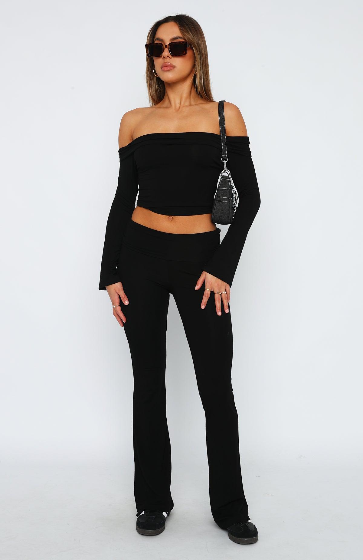 Don't You Worry Pants Black Product Image