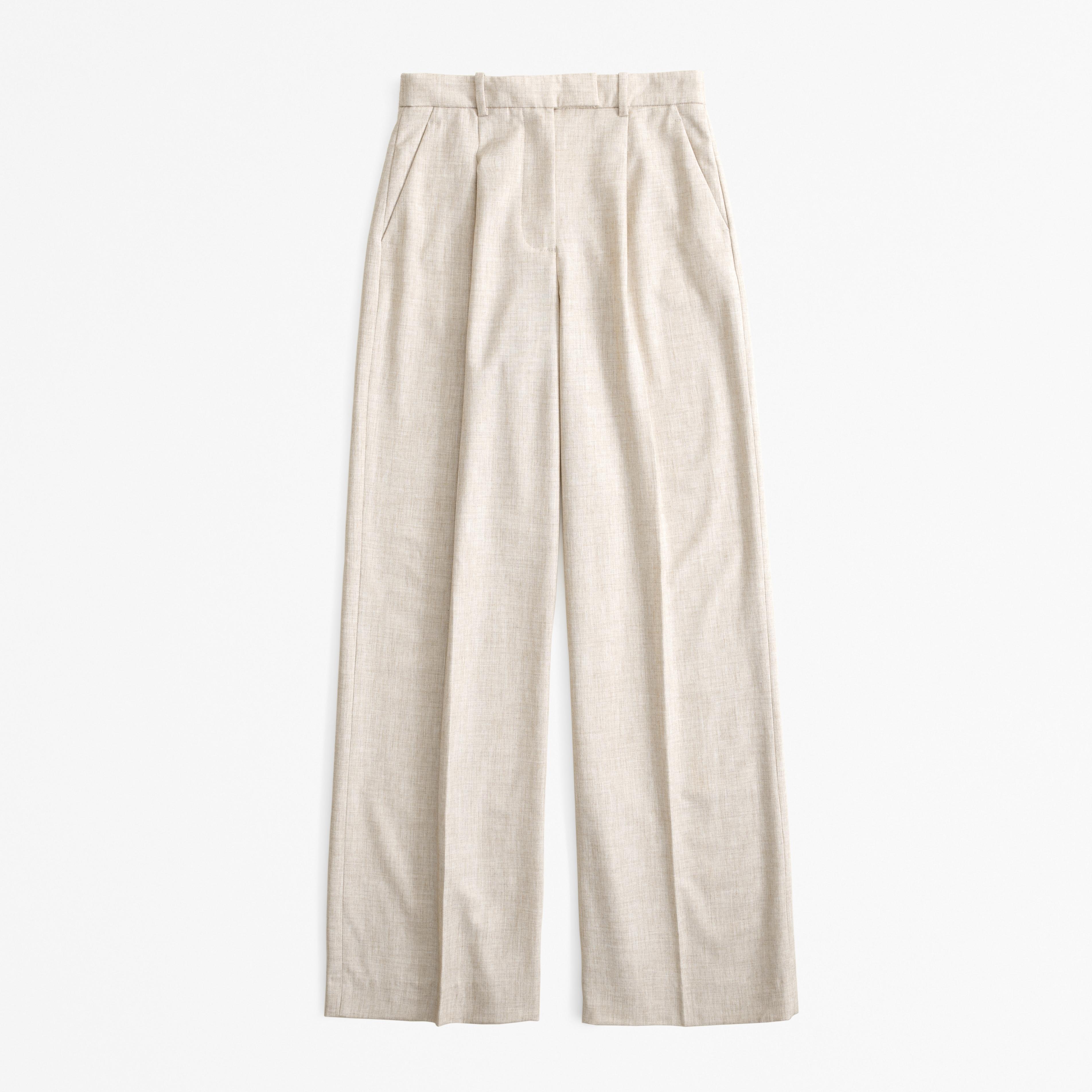 A&F Harper Tailored Ultra Wide Leg Pant Product Image