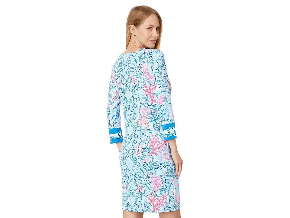 Lilly Pulitzer Upf 50+ Nadine Dress (Multi Naut Today Engineered Chillylilly) Women's Clothing Product Image