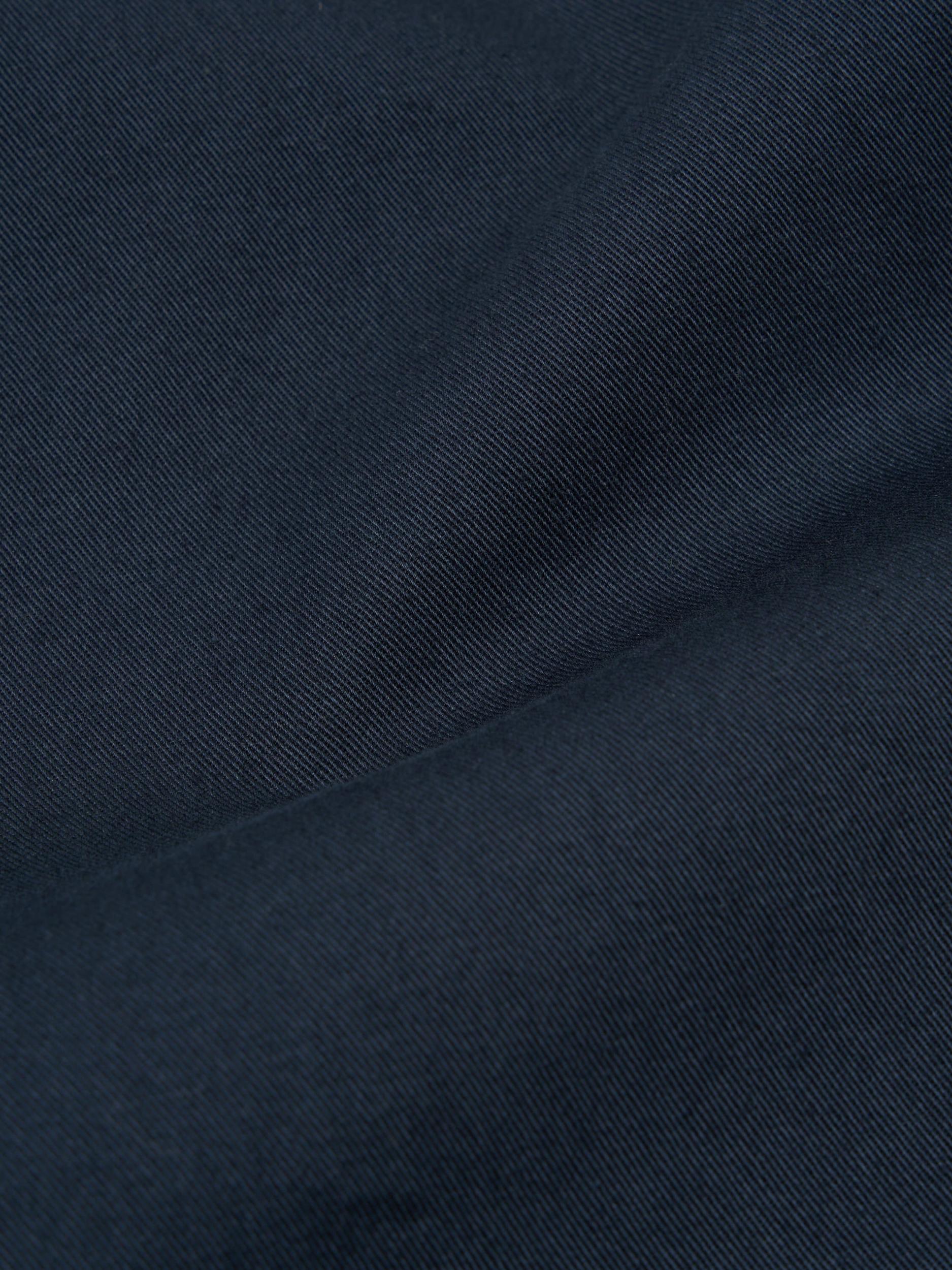 Black Twill Double Pleat Pant Product Image