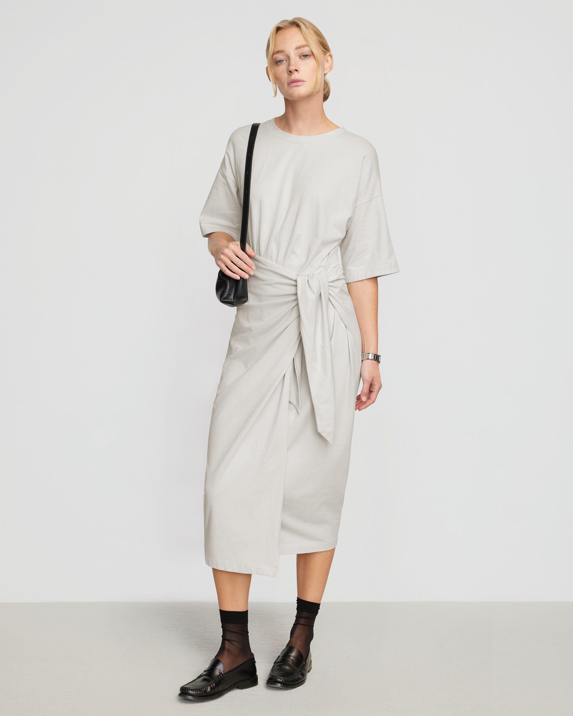 Noa Organic Cotton T-Shirt Wrap Dress Product Image