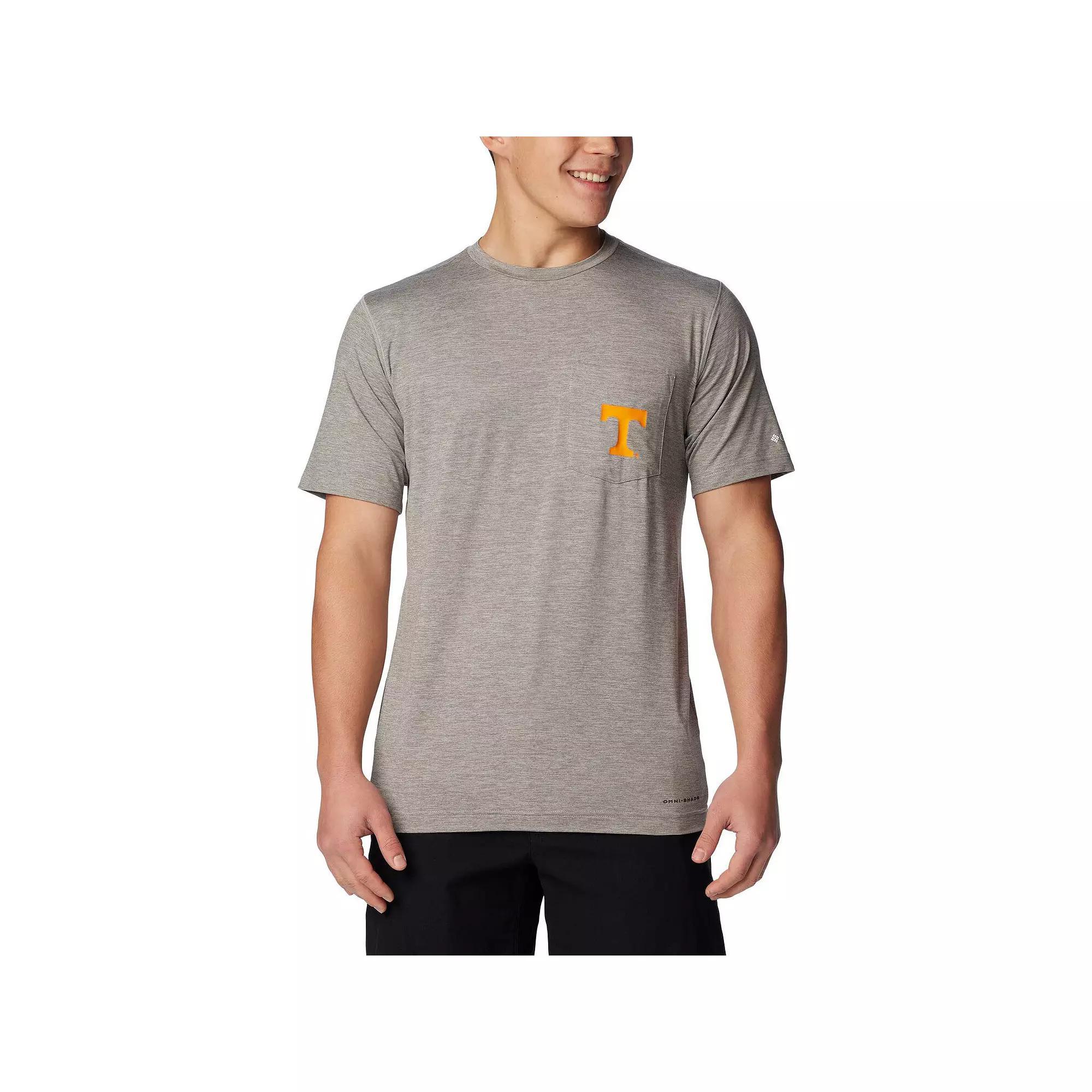 Men's Columbia Gray Tennessee Volunteers Tech Trail Omni-Wick T-Shirt, Size: 2XL, Grey Product Image