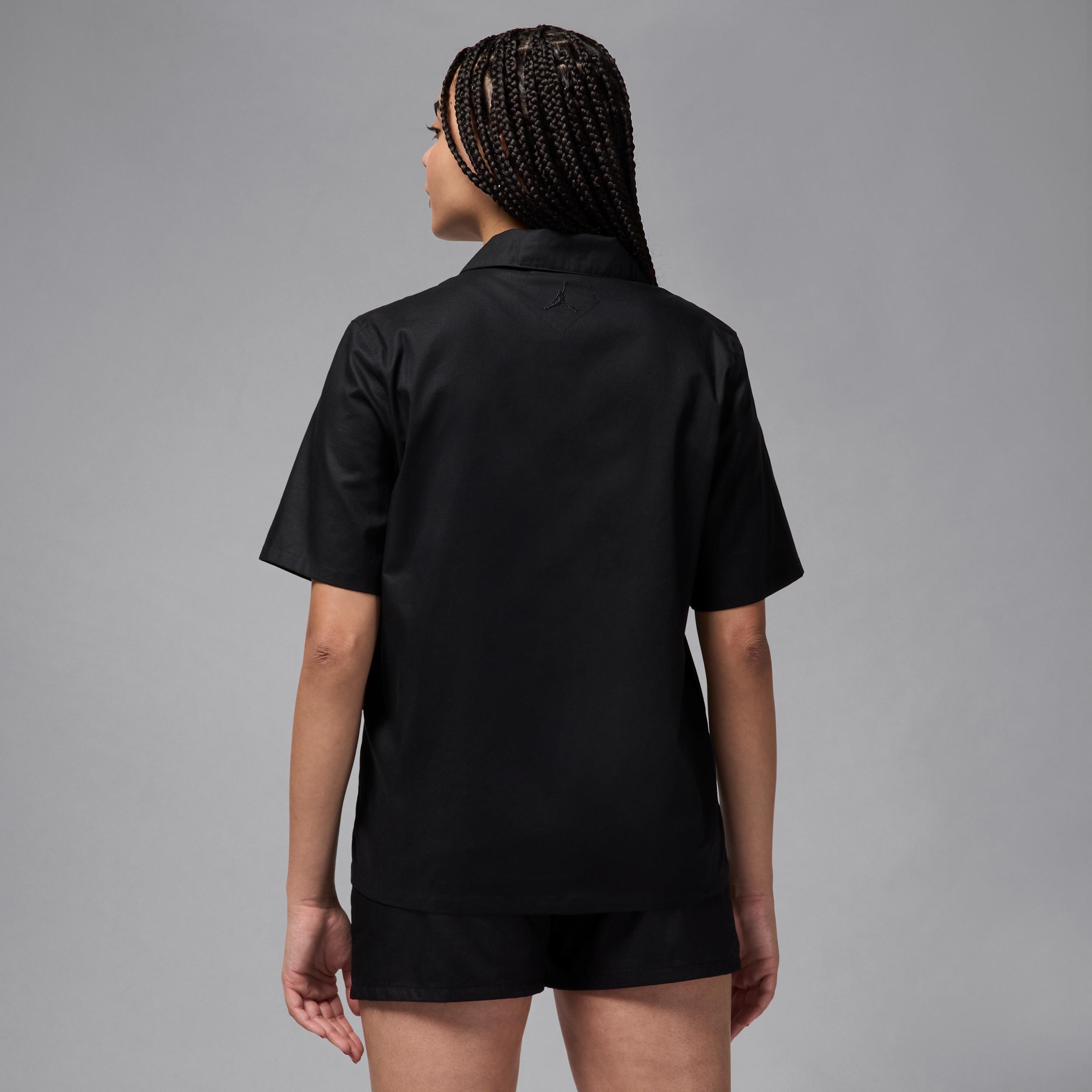 Women's Jordan Short-Sleeve Woven Top Product Image