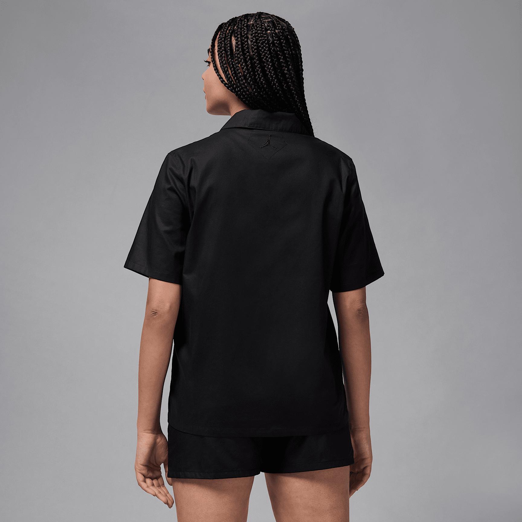 Women's Jordan Short-Sleeve Woven Top Product Image