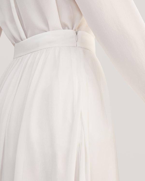 Double-layer Silk Tulle Skirt Product Image