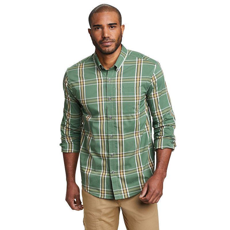 Big & Tall Eddie Bauer Long Sleeve Voyager Flex Shirt, Mens Product Image