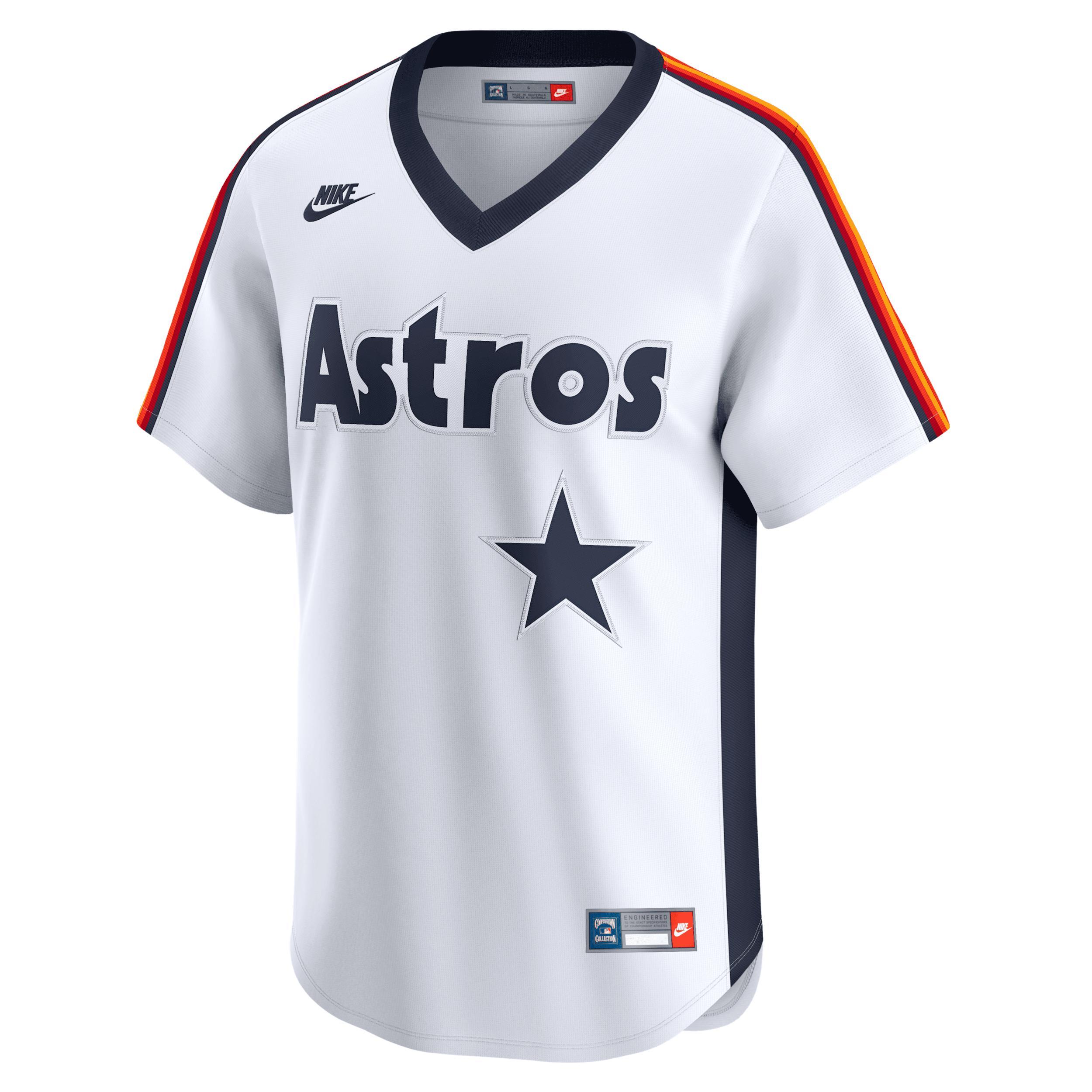 Nolan Ryan Houston Astros Cooperstown Nike Mens Dri-FIT ADV MLB Limited Jersey | CO2500CEQ44-4JW Product Image