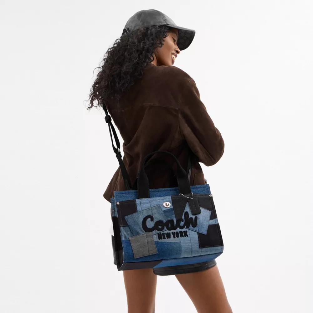 Cargo Tote Bag With Patchwork Product Image